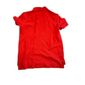 Ralph Lauren Boys' Polo Shirt Size 6 Red Blue Pony Logo Short Sleeve